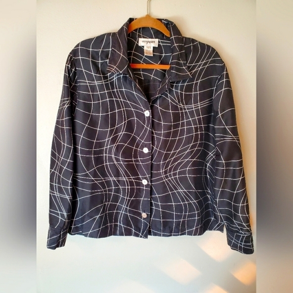 Easy Spirit Tops - SILK 80'S SHIRT